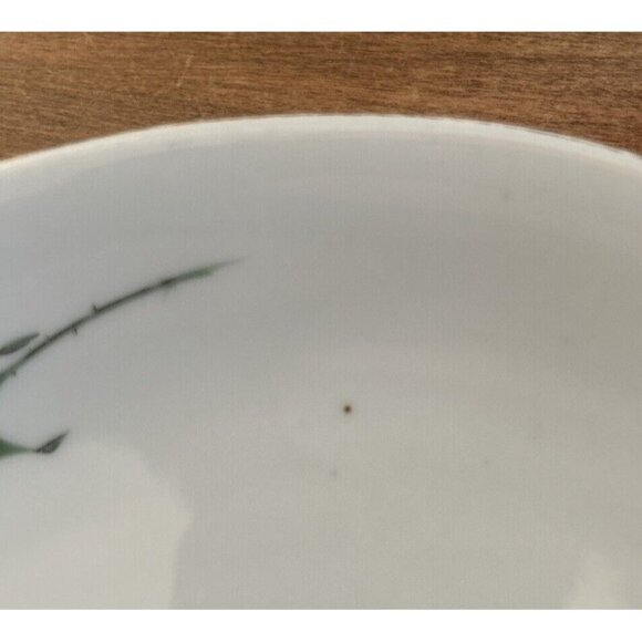 Vintage KPM Krister Germany Porcelain Small Oval Platter Yellow Rose #674 11 x 8 - Picture 5 of 5